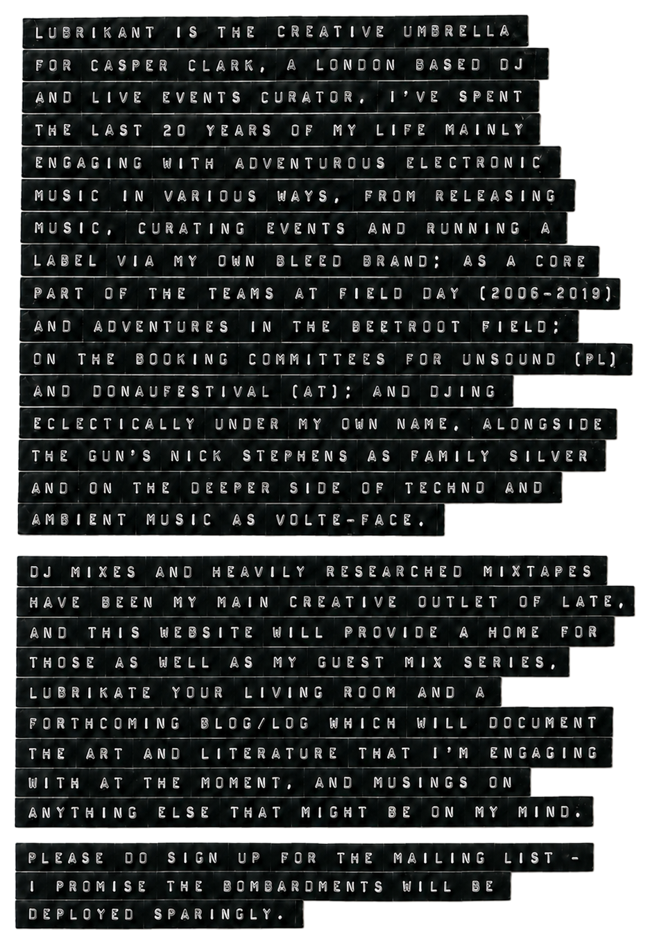 About Lubrikant